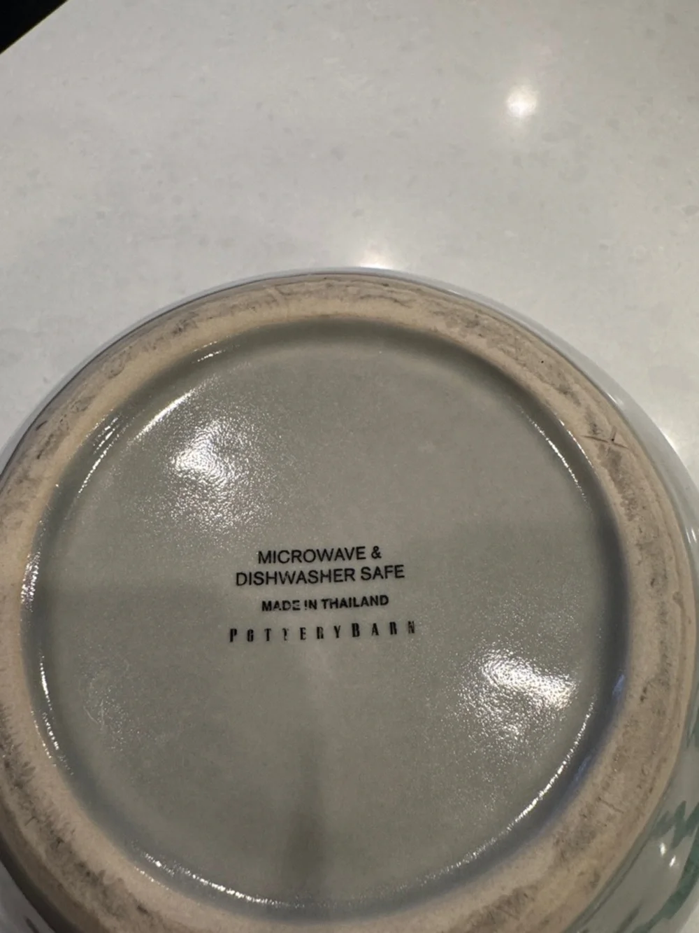 Pottery Barn Stoneware Pouring Bowl - Gray